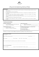 Birla Sun Life Insurance Company Limited Claimant's Statement Form (death Claims)