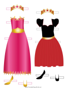 Paper Doll Clothes Template