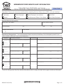 Form Drs Ms 100 (rev 8/10) - Member/retiree Beneficiary Designation Form
