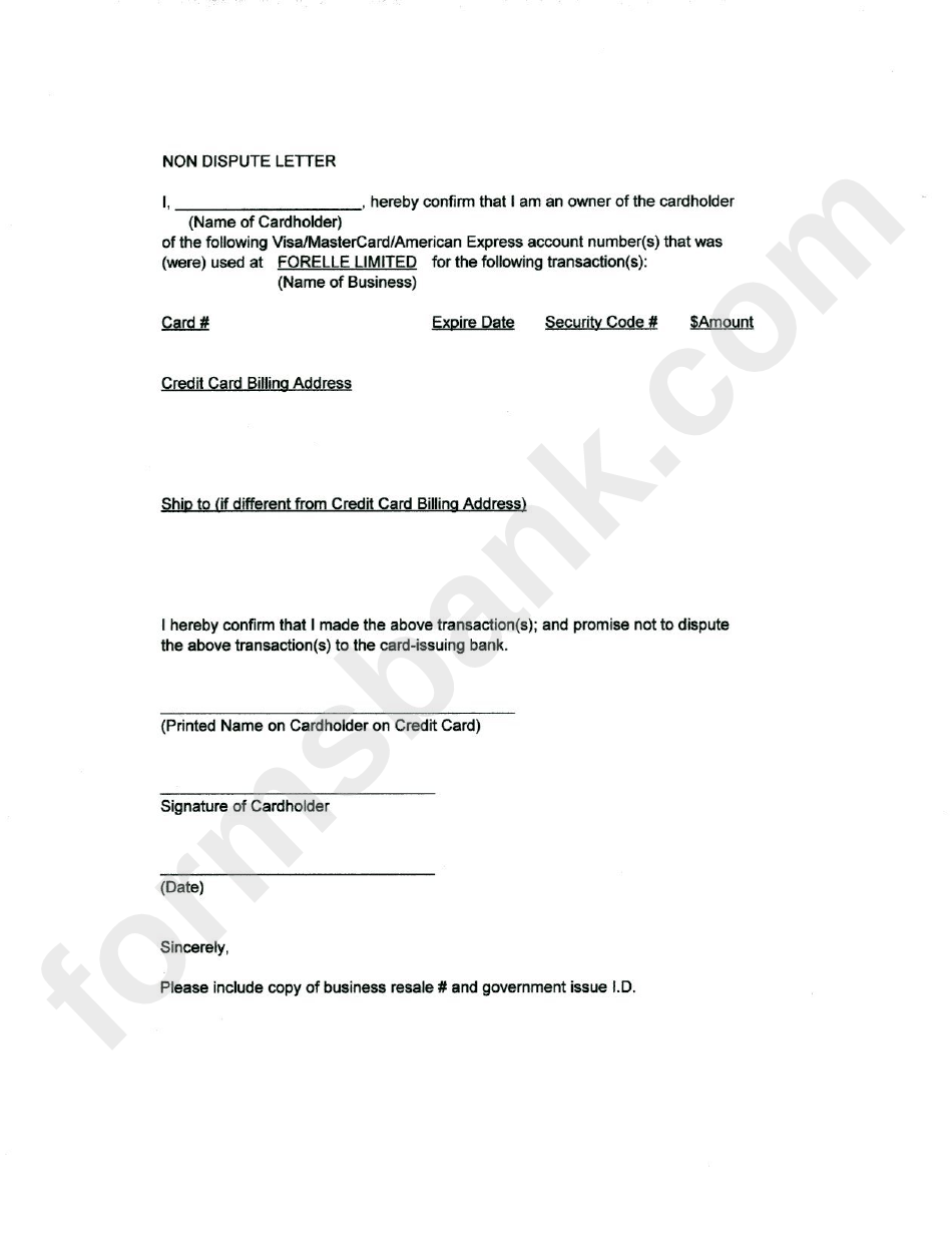 non-dispute-letter-template-printable-pdf-download