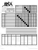 Fencing Score Sheet Template