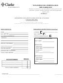 Non-employee Compensation Check Request Form