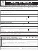 Request For Review Of Property Tax Assessment Form