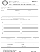 Form 604-a - Non-taxable Transaction Certificate Application