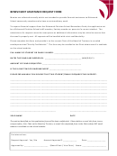 Benevolent Assistance Request Form