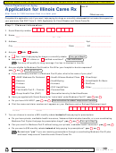 Form Adad-16 - Application For Illinois Cares Rx