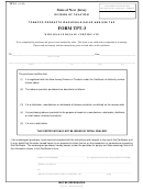Form Tpt-3 - Tobacco Products Wholesale Sales And Use Tax Form - New Jersey