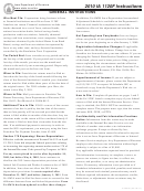 Instructions For Ia 1120f - 2010 Printable pdf