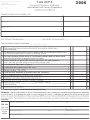 Form 207f-5 - Insurance Premiums Tax Return - Nonresident And Foreign Companies, Initial Five-year Return - 2006