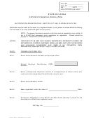Notification Registration Form - Florida Printable pdf