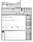 Form 104 - Colorado Individual Income Tax Return - 2009