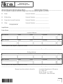 R - 6450 Business Taxes Address Change Form