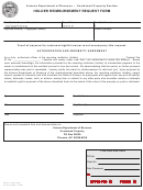 Ador 17-2022 Holder Reimbursement Request Form
