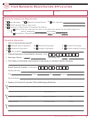 Your Business Registration Application Form