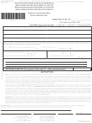 Form Gew-ta-rv-6 - Application For Extension Of Time To File The Ge/use Tax