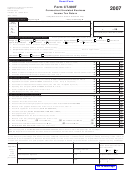 Fillable Form Ct-990t - Connecticut Unrelated Business Income Tax Return - 2007 Printable pdf
