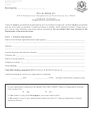 Form Naa-01 - Connecticut Neighborhood Assistance Act (naa) Program Proposal - 2010