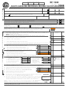 Sc 1040 South Carolina Individual Income Tax Return Form 2006 Printable pdf