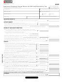 Fillable Form 1366 - Insurance Company Annual Return For Sbt And Retaliatory Tax - 2005 Printable pdf
