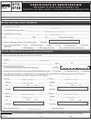 Htxb Certificate Of Registration Template