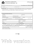 Pbgc Form 706 - Beneficiary Application For Pension Benefits - 2006