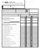 Form 104x - Amended Colorado Individual Income Tax Return - 2005