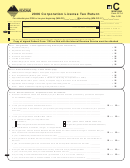 Fillable Form Clt-4 - Corporation License Tax Return - 2006 Printable pdf