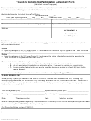 Form Ftb 622 - Voluntary Compliance Participation Agreement Form