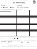 Form Lb-0490 - Mass Separation Notice - Tennessee Department Of Labor And Workforce Development