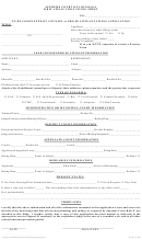 Supreme Court Of Louisiana Writ Application Filing Sheet