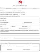 Early Entrance Referral Form - Ccsd59 Printable pdf