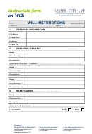 Qcl Will Instruction Form