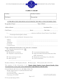Authorization For Release Of Protected Education Information Form - State Of Rhode Island And Providence Plantations Family Court
