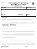Form Acd-31094 - Formal Protest