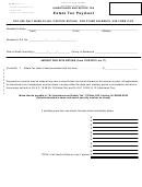 Form Et-pmt - Estate Tax Payment Form - New Jersey