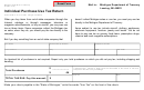 Form 48 - Individual Purchase Use Tax Return