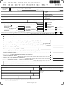 Fillable Form 60 - S Corporation Income Tax Return - 2006 Printable pdf