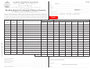 Fillable Monthly Report Of Unstamped Tobacco Products Form Printable pdf