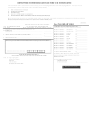 Instructions For Preparing And Filing Form W-3m Reconciliation - Springfield, Ohio