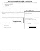 Instructions For Preparing And Filing Form W-3q Reconciliation - Springfield, Ohio Printable pdf