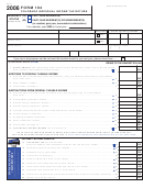 Form 104 - Colorado Individual Income Tax Return - 2006