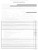 Business Activity Questionnaire Form - New Hampshire Printable pdf