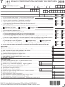 Form 41 - Idaho Corporation Income Tax Return - 2006