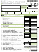 Form 513nr - Oklahoma Nonresident Fiduciary Return Of Income - 2007