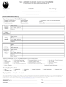 Tax License Change / Cancellation Form - City Of Phoenix