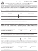 Form Tpm-1 - Certification Of Compliance And Affidavit By Nonparticipating Manufacturer - 2007