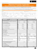 Form Hc 201p - Pharmacy Programs Application Form - Vermont Department For Children And Families