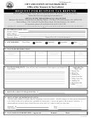 Request For Business Tax Refund Form - San Francisco