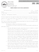 Fillable Form Sr-4 - Impoundment Of Funds Agreement Printable pdf