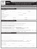 Disability Rent Increase Exemption Renewal/recertification Form - 2007